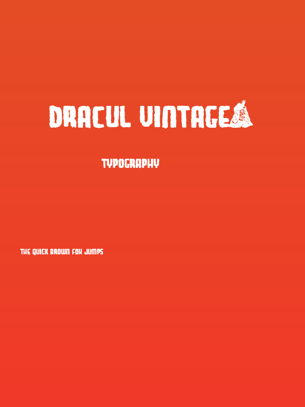 Dracul Vintage+ Poster
