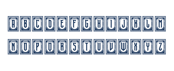 Dracula Capitals Regular Uppercase