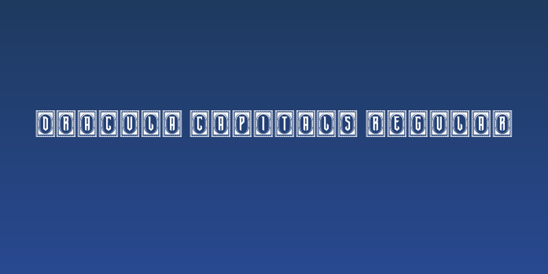 Dracula Capitals Regular Social Header