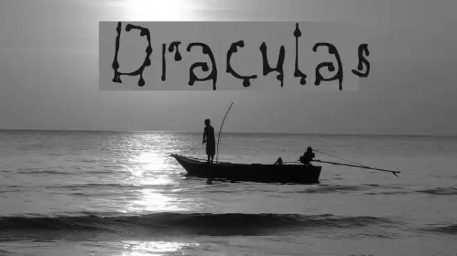Draculas Font examples