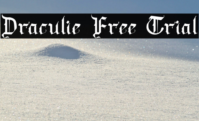 Draculie Free Trial Example 2