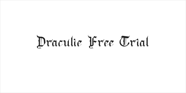Draculie Free Trial Logo