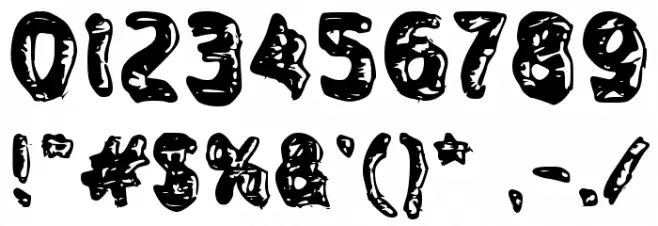 Dradab Font OTHER CHARS