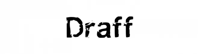 Draff  baixar fontes gratis