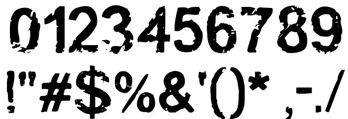 Draff Font OTHER CHARS