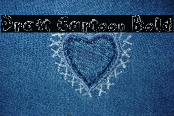 Draft Cartoon Bold Example 3