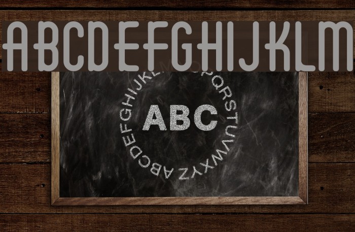 Draft Gothic Thin Font examples