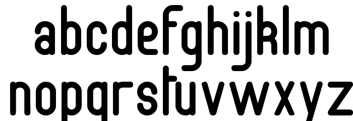 Draft Gothic Thin Font LOWERCASE