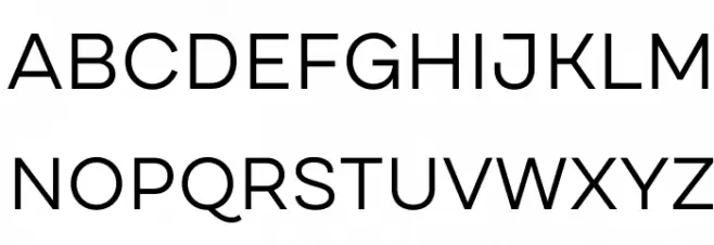 DraftB-Regular Font Litere mari