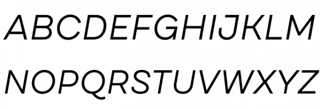 DraftB-RegularIta フォント 大文字