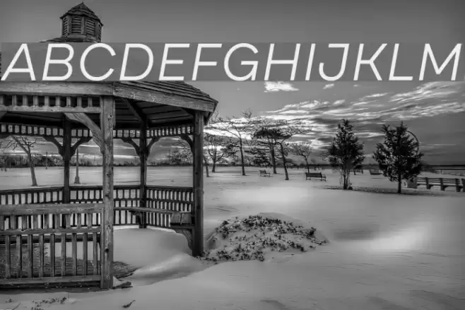 DraftB-RegularIta Font examples