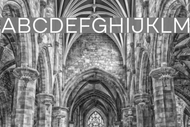 DraftB-Regular Font examples
