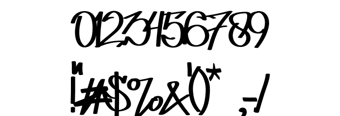 DraftBox Font OTHER CHARS