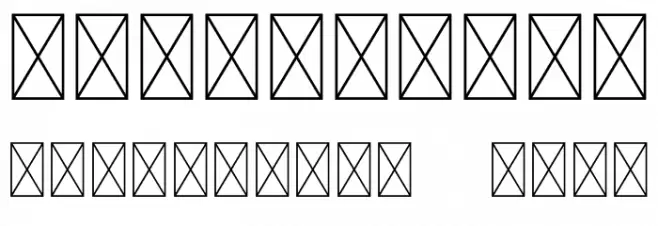 DraftBoxSwash Font OTHER CHARS