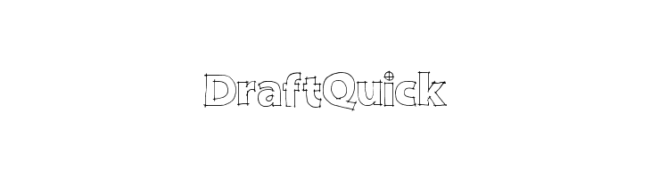 DraftQuick لخطوط تنزيل