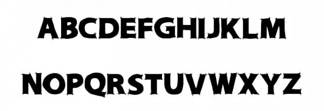 DraftQuickFilled Font Litere mari