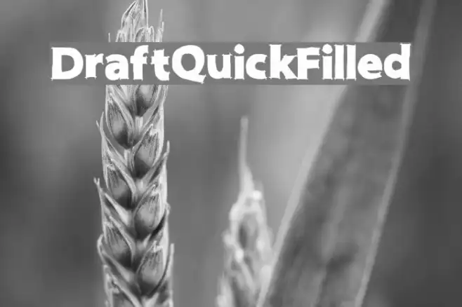 DraftQuickFilled Example 1