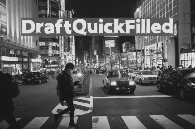 DraftQuickFilled Example 3