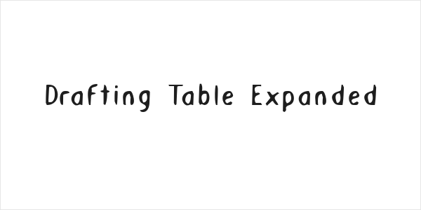 Drafting Table Expanded Logo