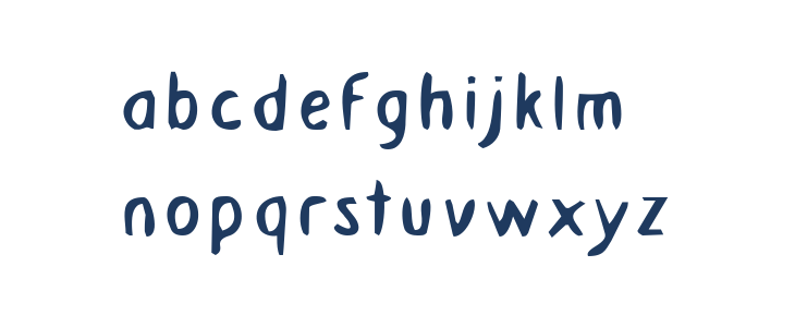 Drafting Table Expanded Lowercase