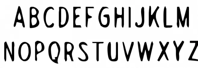 Drafting Table Schriftart Groß