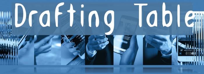 Drafting Table Font examples