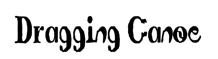 Dragging Canoe Font