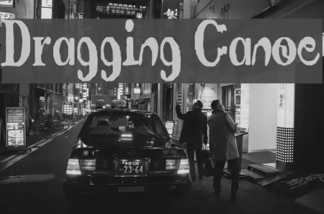 Dragging Canoe Font examples