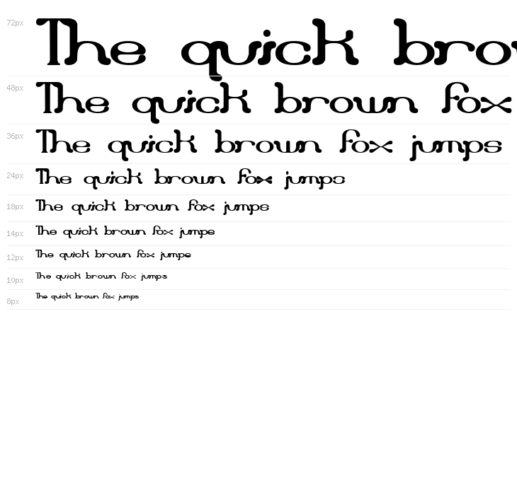 Draggle [over kerned] [BRK] Waterfall