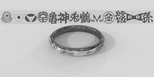 Dragon Ball Font examples