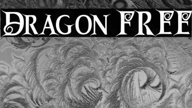 Dragon FREE Font examples