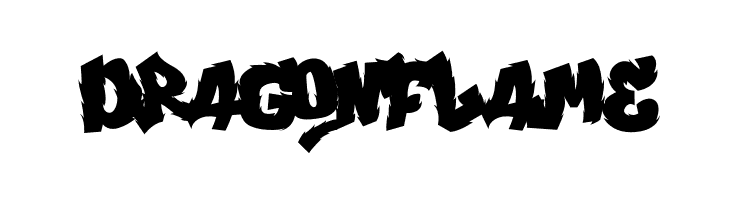 Dragon Flame  Fuentes Gratis Descargar
