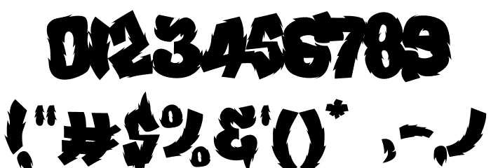 Dragon Flame Schriftart Anderer Schreiben