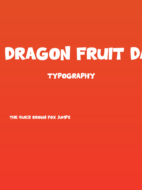 Dragon Fruit Days Poster