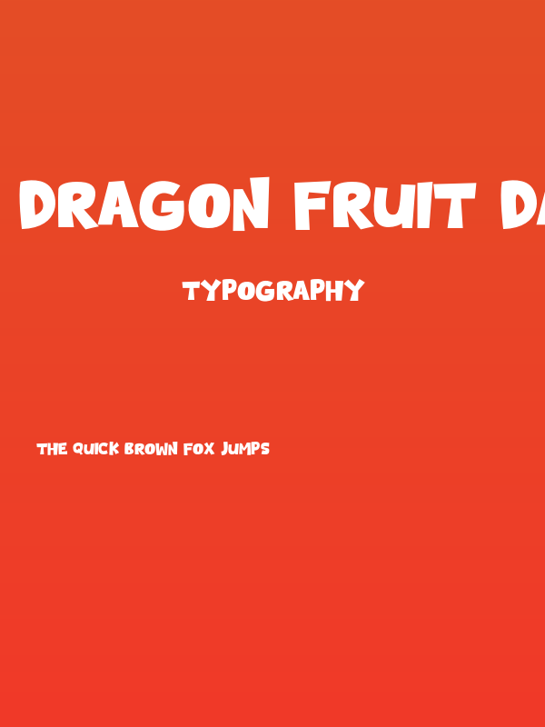 Dragon Fruit Days Poster