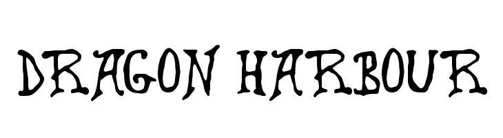 Dragon Harbour Schriftart