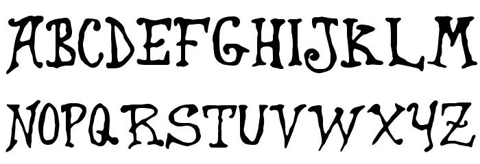 Dragon Harbour Schriftart Kleinbuchstaben