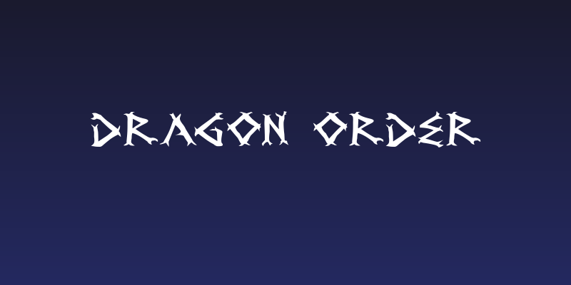 Dragon Order Social Header