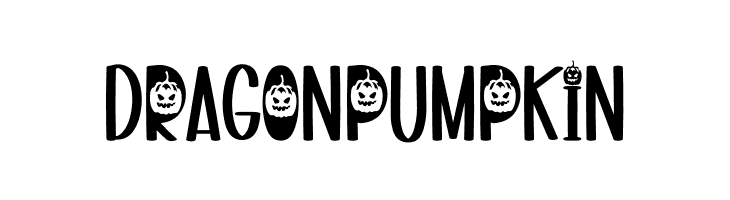 Dragon Pumpkin  font caratteri gratis