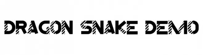 Dragon Snake Demo  Fuentes Gratis Descargar