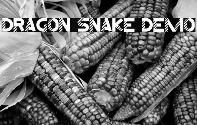 Dragon Snake Demo フォント examples