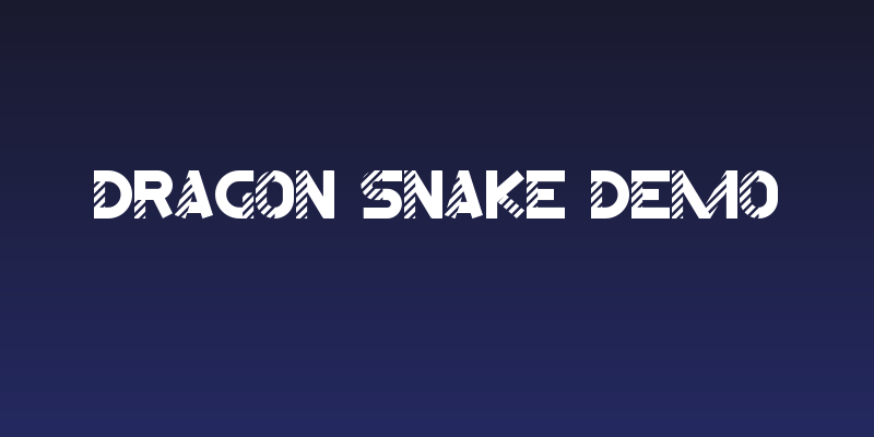 Dragon Snake Demo Social Header