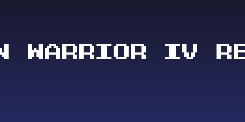 Dragon Warrior IV Regular Social Header