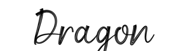 Dragon  免费字体下载