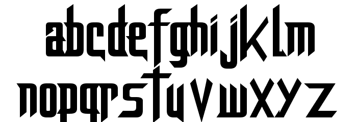 DragonForcE Font LOWERCASE