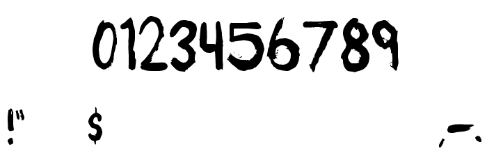 DragonNight-Regular Font OTHER CHARS