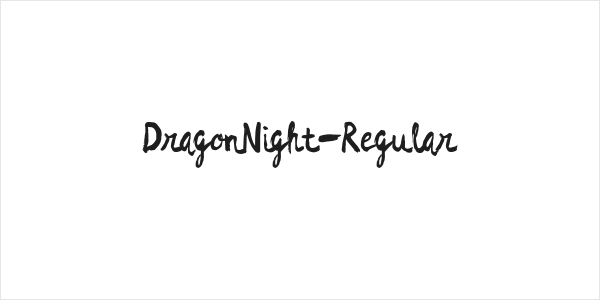 DragonNight-Regular Logo