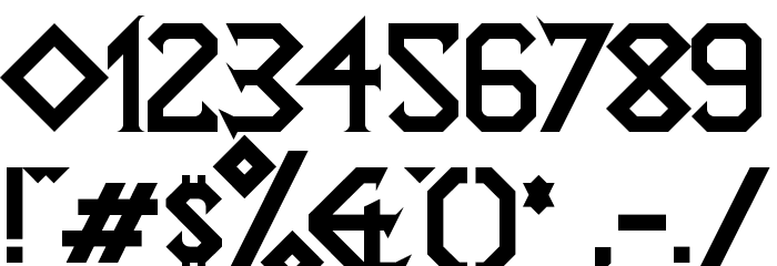 DragonSlapper Regular Font OTHER CHARS