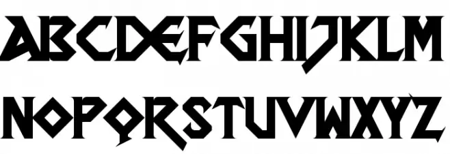 DragonSlapper Regular Шрифта строчной