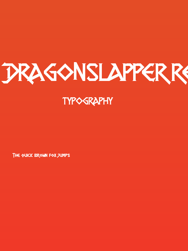 DragonSlapper Regular Poster